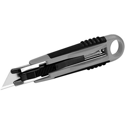 Westcott E-84026 00 Cutter Professional Kunststoffgehäuse, Softgrip-Griff, Klingenbreite 18 mm, grau/schwarz Westcott E-84026 00 Cutter Professional Kunststoffgehäuse, Softgrip-Griff, Klingenbreite 18 mm, grau/schwarz