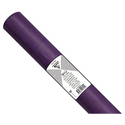 Clairefontaine Hedvábný papír 394011C (balení s 24 archy, 50 x 75 cm, 18 g/m², ideální pro dekorace a kutilské projekty) 1 balení, fialová Clairefontaine Hedvábný papír 394011C (balení s 24 archy, 50 x 75 cm, 18 g/m², ideální pro dekorace a kutilské projekty) 1 balení, fialová
