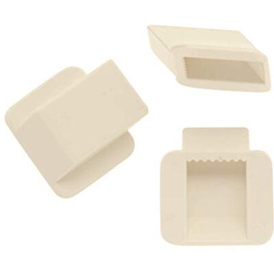 GLOREX Eingiessaufhänger, Modellierwerkzeug, Weiß, 10 stück, 25 x 20 mm GLOREX Eingiessaufhänger, Modellierwerkzeug, Weiß, 10 stück, 25 x 20 mm