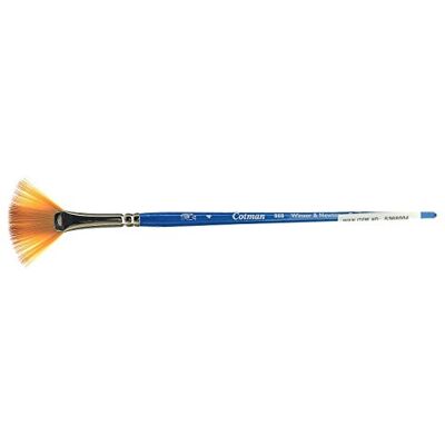 Winsor & Newton Cotman Aquarell štětec na malování, dřevo, transparentní, č. 4-45 mm Štětec na vějíře Winsor & Newton Cotman Aquarell štětec na malování, dřevo, transparentní, č. 4-45 mm Štětec na vějíře