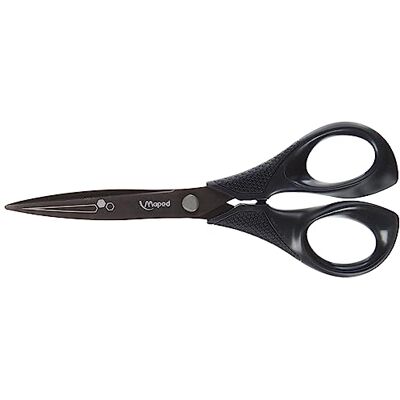 Maped M684110 Schere Titanium, 17 cm, asymmetrisch, schwarz Maped M684110 Schere Titanium, 17 cm, asymmetrisch, schwarz