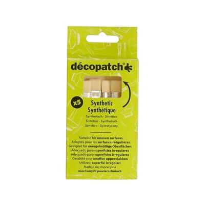 décopatch PACKPC05O štětec hedvábí (7 x 14 cm, speciální pro nerovné podklady) balení 5 ks décopatch PACKPC05O štětec hedvábí (7 x 14 cm, speciální pro nerovné podklady) balení 5 ks