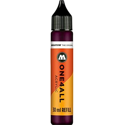 Molotow ONE4ALL Refill akryl, barva 233 purpurová fialová 30 ml, plnicí inkoust pro permanentní zvýrazňovač Molotow ONE4ALL Refill akryl, barva 233 purpurová fialová 30 ml, plnicí inkoust pro permanentní zvýrazňovač