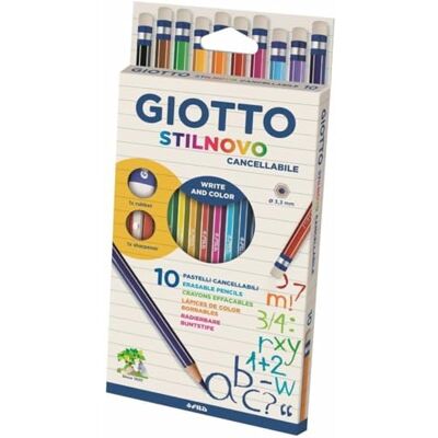 GIOTTO STILNOVO mit Spitzer und Radierer GIOTTO STILNOVO mit Spitzer und Radierer