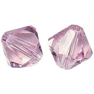 Rayher 14198314 Swarovski Kristall-Schliffperlen, 3 mm, Dose 50 Stück, violett Rayher 14198314 Swarovski Kristall-Schliffperlen, 3 mm, Dose 50 Stück, violett