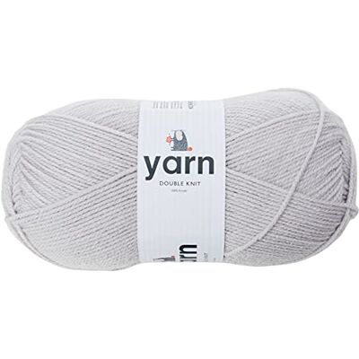 KORBOND 100 g stříbrná/světle šedá Dvojitá akrylová příze (k dostání ve 27 barvách) lehká, hypoalergenní a odolná příze KORBOND 100 g stříbrná/světle šedá Dvojitá akrylová příze (k dostání ve 27 barvách) lehká, hypoalergenní a odolná příze