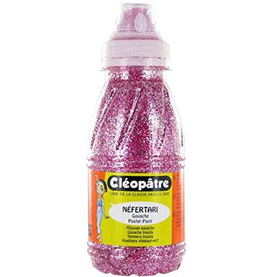 Cléopâtre PP250-10 Glitter-Farbe – Magenta – 250mL Cléopâtre PP250-10 Glitter-Farbe – Magenta – 250mL