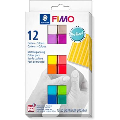 Staedtler FIMO soft 8023 Colour Pack – 12 polobloků, brilantní Staedtler FIMO soft 8023 Colour Pack – 12 polobloků, brilantní