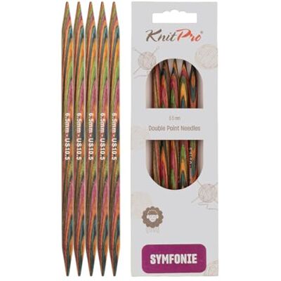 KnitPro Jehličkové hry Symfonie 8" (20 cm) 6,5 mm KnitPro Jehličkové hry Symfonie 8" (20 cm) 6,5 mm