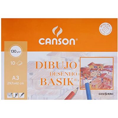 Canson 403159 Zeichenpapier, 10 Bögen Canson 403159 Zeichenpapier, 10 Bögen