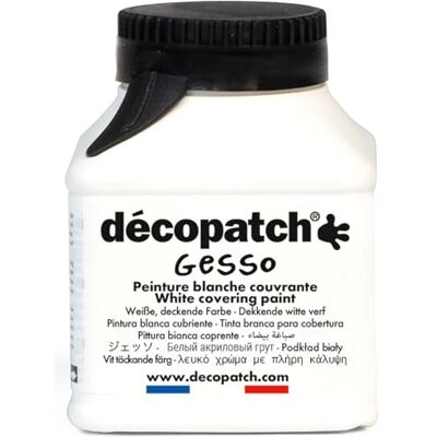 décopatch GE70AO Gesso akrylová barva bílá pro každý podklad 70 g décopatch GE70AO Gesso akrylová barva bílá pro každý podklad 70 g