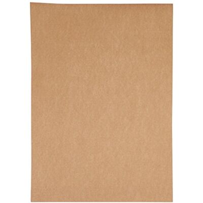 Clairefontaine 975016C balení s 25 listy kraftového papíru (275 g, 50 x 70 cm, ideální pro umělecké projekty a k zabalení), hnědý Clairefontaine 975016C balení s 25 listy kraftového papíru (275 g, 50 x 70 cm, ideální pro umělecké projekty a k zabalení), hnědý