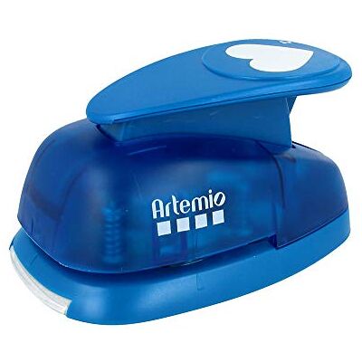 Artemio VIHCP307 Riesen-Herz Hebel, Blau, 13 x 8 cm Artemio VIHCP307 Riesen-Herz Hebel, Blau, 13 x 8 cm