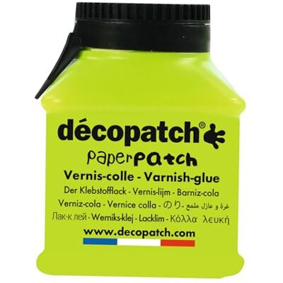 décopatch PP600AO láhev lepicí lak Paperpatch satinovaný 600 g décopatch PP600AO láhev lepicí lak Paperpatch satinovaný 600 g