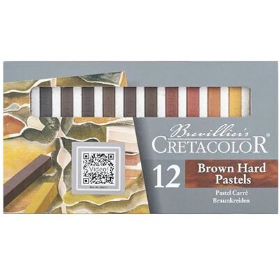 Cretacolor 484 12 braunkreiden 7 x 7, 12 barev Cretacolor 484 12 braunkreiden 7 x 7, 12 barev