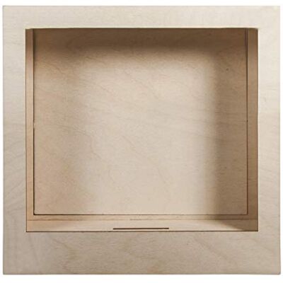 Rayher Hobby Hobby 62854505 Dřevěná stavebnice 3D rám s motivem, certifikováno FSC, přírodní, 24 x 24 x 6,6 cm, 8dílná, pro kutily a pomalování Rayher Hobby Hobby 62854505 Dřevěná stavebnice 3D rám s motivem, certifikováno FSC, přírodní, 24 x 24 x 6,6 cm, 8dílná, pro kutily a pomalování