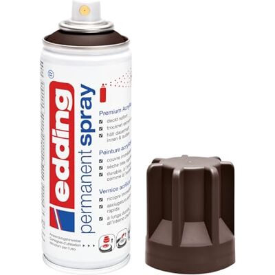Edding 4-5200924 Permanentní Sprej 5200, 200 ml, čokoládově hnědá Edding 4-5200924 Permanentní Sprej 5200, 200 ml, čokoládově hnědá