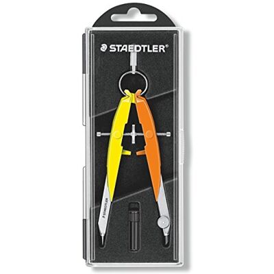 Staedtler Mars comfort 556 přesné kružítko – neonově žlutá a oranžová Staedtler Mars comfort 556 přesné kružítko – neonově žlutá a oranžová