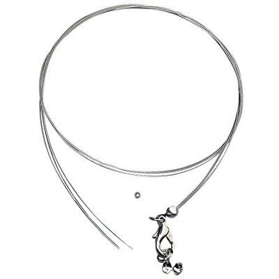 Rayher 2120422 Schmuck-Collier, 3-reihig, 45 cm, SB-Btl, 1 Stück, silber Rayher 2120422 Schmuck-Collier, 3-reihig, 45 cm, SB-Btl, 1 Stück, silber