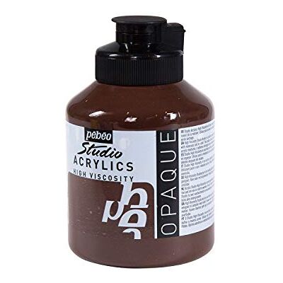 PEBEO Studio akrylová barva, 500 ml, pálená ombravě hnědá, 171029, pálená Umber PEBEO Studio akrylová barva, 500 ml, pálená ombravě hnědá, 171029, pálená Umber