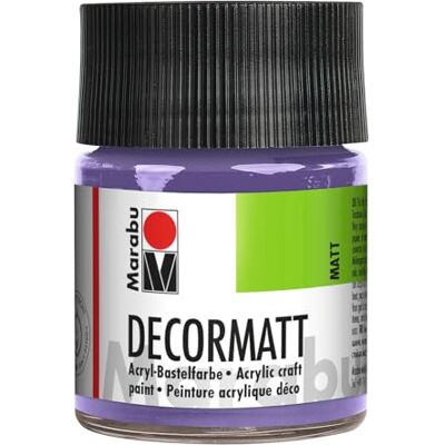 Marabu 14010005007 – Dekorativní akrylová levandule 007, 50 ml, sametově matná akrylová barva na vodní bázi, krémová a barevně intenzivní, odolná proti slinám, povětrnostním vlivům, pro volné malování Marabu 14010005007 – Dekorativní akrylová levandule 007, 50 ml, sametově matná akrylová barva na vodní bázi, krémová a barevně intenzivní, odolná proti slinám, povětrnostním vlivům, pro volné malování