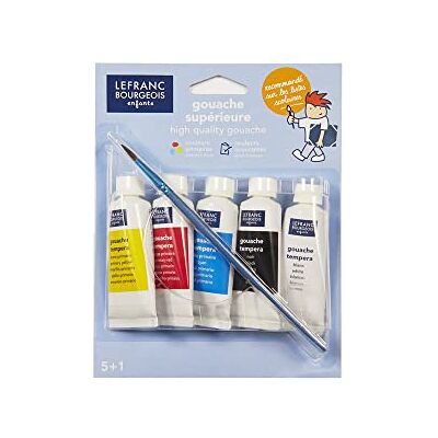 Lefranc Bourgeois Lefranc & Bourgeois 807492 školní barvy kvaš ve 20ml tubách, připravená k použití, vysoká krycí síla, intenzivní svítivost, vysoká vydatnost Lefranc Bourgeois Lefranc & Bourgeois 807492 školní barvy kvaš ve 20ml tubách, připravená k použití, vysoká krycí síla, intenzivní svítivost, vysoká vydatnost