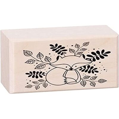 Artemio ARTHD859 Fuchs aus Holz, Schwarz, 3,47 x 2,5 x 4,7 cm Artemio ARTHD859 Fuchs aus Holz, Schwarz, 3,47 x 2,5 x 4,7 cm