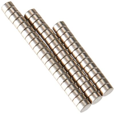 FIRST4MAGNETS N35 neodymový magnet pro umění, umělecké řemeslo, výrobu modelů, kutilství, hobby a balení – průměr 2 mm x tloušťka 1 mm 0,09 kg tah – balení 50 FIRST4MAGNETS N35 neodymový magnet pro umění, umělecké řemeslo, výrobu modelů, kutilství, hobby a balení – průměr 2 mm x tloušťka 1 mm 0,09 kg tah – balení 50