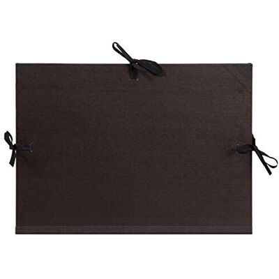 Clairefontaine 37200C desky na kreslení síla s pásky bez vnitřních klapek zad 30 mm, DIN A3, vnitřní: 29. 7 x 42 cm, vnější: 32 x 45 cm, černé Clairefontaine 37200C desky na kreslení síla s pásky bez vnitřních klapek zad 30 mm, DIN A3, vnitřní: 29. 7 x 42 cm, vnější: 32 x 45 cm, černé