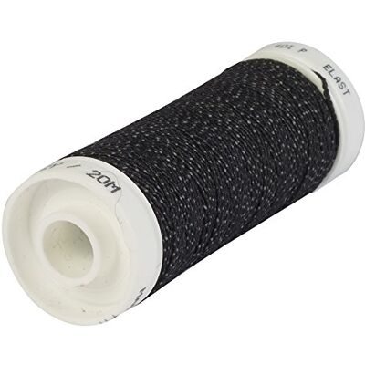 KORBOND Elastische Spulen, 100 m, schwarz, 5 x 20 m, ideal zum Schneidern, Smoken, Basteln, Reparaturen, Schneidern, Quilten KORBOND Elastische Spulen, 100 m, schwarz, 5 x 20 m, ideal zum Schneidern, Smoken, Basteln, Reparaturen, Schneidern, Quilten