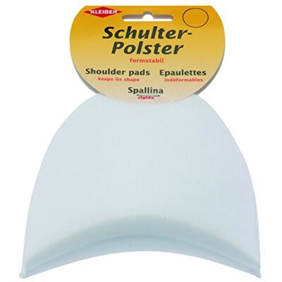Kleiber 10 x 13 x 5 cm Schulterpolster/Ankleideform, weiß Kleiber 10 x 13 x 5 cm Schulterpolster/Ankleideform, weiß