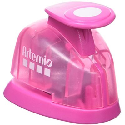 Artemio 1 cm Mini Kreis Hebel, Pink, 6.5 x 4 x 10 cm Artemio 1 cm Mini Kreis Hebel, Pink, 6.5 x 4 x 10 cm
