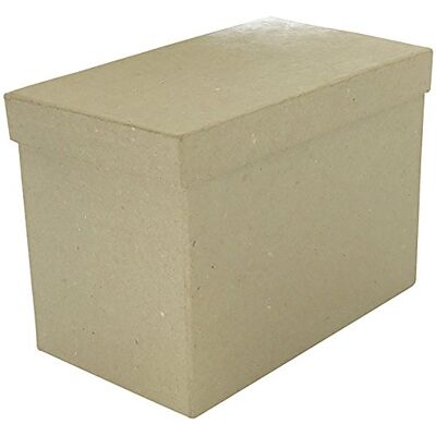 décopatch BT043C Box (z papír-maché pro zdobení a personalizaci, obdélníkový, 17 x 10 x 12 cm) 1 kus v kartonové hnědé décopatch BT043C Box (z papír-maché pro zdobení a personalizaci, obdélníkový, 17 x 10 x 12 cm) 1 kus v kartonové hnědé