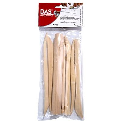 DAS Fila 6885 00 Modellierwerkzeuge, braun, 28,5 x 11,5 x 7 cm DAS Fila 6885 00 Modellierwerkzeuge, braun, 28,5 x 11,5 x 7 cm