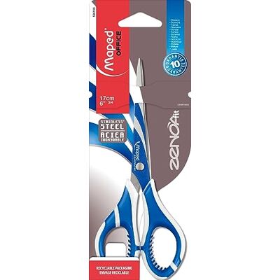 Maped Školní a kutilské nůžky ZENOA Fit 17 cm pro praváky symetrické Maped Školní a kutilské nůžky ZENOA Fit 17 cm pro praváky symetrické