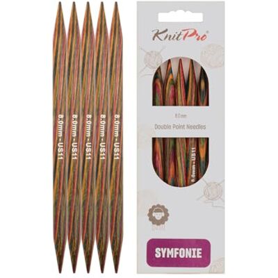 KnitPro Jehličkové hry Symfonie 8" (20 cm) 8 mm KnitPro Jehličkové hry Symfonie 8" (20 cm) 8 mm