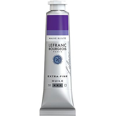 Lefranc Bourgeois 405074 extra jemná olejová barva v umělecké kvalitě z vysoce kvalitních pigmentů, živé barvy, vysoká světlostálost, 40 ml tuba – sléz modravý Lefranc Bourgeois 405074 extra jemná olejová barva v umělecké kvalitě z vysoce kvalitních pigmentů, živé barvy, vysoká světlostálost, 40 ml tuba – sléz modravý
