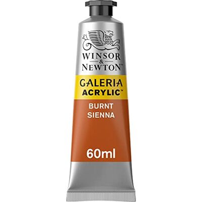 Winsor & Newton 2120074 Galeria akrylová barva, vysoká pigmentace, stálobarevná, máslová konzistence, 60 ml tuba – Siena vypálená Winsor & Newton 2120074 Galeria akrylová barva, vysoká pigmentace, stálobarevná, máslová konzistence, 60 ml tuba – Siena vypálená