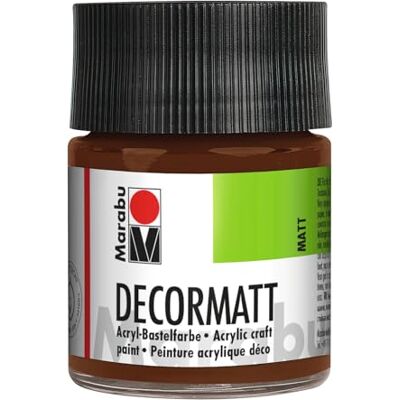 Marabu 14010005047 Decormatt Acryl Hellbraun 047, 50 ml, samtmatte Acrylfarbe auf Wasserbasis, cremig und farbintensiv, speichelfest, wetterfest, zum freien Malen und Schablonieren Marabu 14010005047 Decormatt Acryl Hellbraun 047, 50 ml, samtmatte Acrylfarbe auf Wasserbasis, cremig und farbintensiv, speichelfest, wetterfest, zum freien Malen und Schablonieren