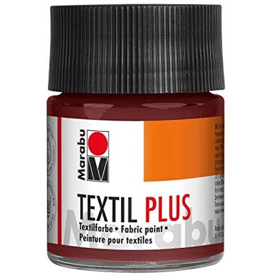Marabu 17150005046 Textil Plus středně hnědá 50 ml, plně krycí barva na látky na tmavé látky, vhodná pro malování na látky a tisk látky, po fixaci lze prát do 40 °C Marabu 17150005046 Textil Plus středně hnědá 50 ml, plně krycí barva na látky na tmavé látky, vhodná pro malování na látky a tisk látky, po fixaci lze prát do 40 °C