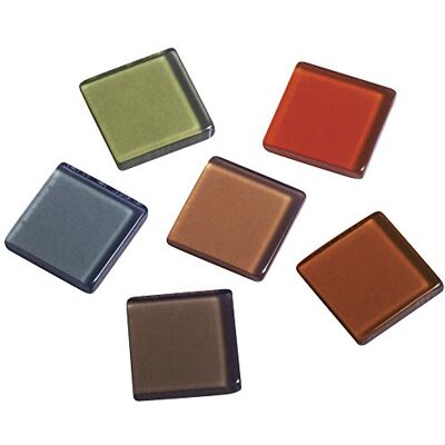 Rayher Akrylová mozaika, transparentní 1 x 1 cm, cca 205 kusů, SB box 50 g, směs podzimních tónů, čtvercové, plastové kameny, průhledná plastová mozaika, 14540539 Rayher Akrylová mozaika, transparentní 1 x 1 cm, cca 205 kusů, SB box 50 g, směs podzimních tónů, čtvercové, plastové kameny, průhledná plastová mozaika, 14540539