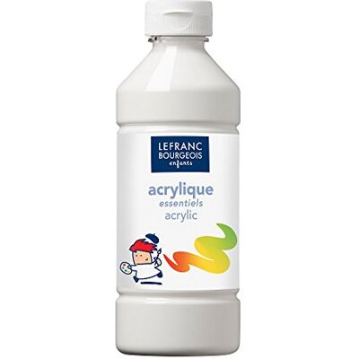 Lefranc Bourgeois Lefranc & Bourgeois "Value Seriie" děti akrylové barvy, tuba 500 ml bílá Lefranc Bourgeois Lefranc & Bourgeois "Value Seriie" děti akrylové barvy, tuba 500 ml bílá