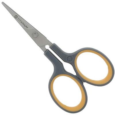 Westcott E-30440 00 Titan Super Softgrip silueta nůžky, 10 cm, šedo-žlutá Westcott E-30440 00 Titan Super Softgrip silueta nůžky, 10 cm, šedo-žlutá