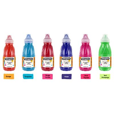 Cléopâtre – EAD250x6B Maltinten-Set, 6 Farben à je 250 ml Cléopâtre – EAD250x6B Maltinten-Set, 6 Farben à je 250 ml