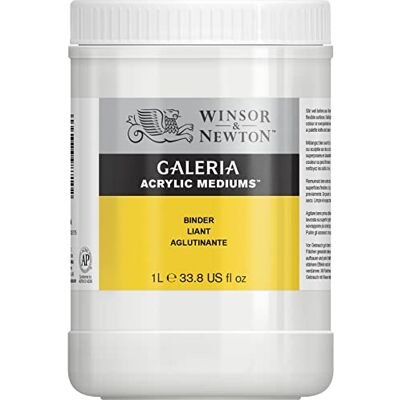 Winsor & Newton 3054823 Galeria pojivo, hrnec 1 litr, lepidlo na písek, kameny, dřevo a dlaždice Winsor & Newton 3054823 Galeria pojivo, hrnec 1 litr, lepidlo na písek, kameny, dřevo a dlaždice