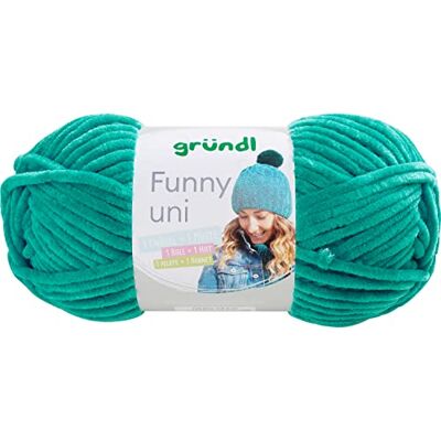 Gründl Vlna Funny uni žinylková vlna 10 klubíček 100 g, smaragd měkká žinylková vlna na háčkování hebká a šetrná k pokožce 100 % polyester 100 g / 120 m síla jehlic 5 6 Gründl Vlna Funny uni žinylková vlna 10 klubíček 100 g, smaragd měkká žinylková vlna na háčkování hebká a šetrná k pokožce 100 % polyester 100 g / 120 m síla jehlic 5 6