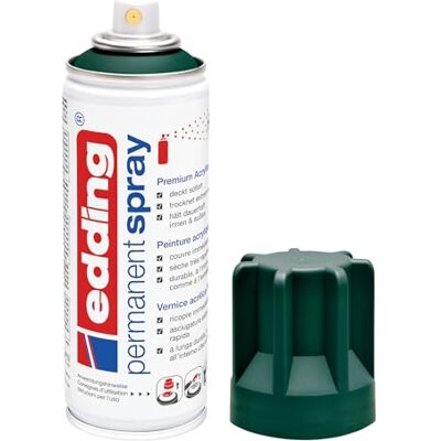 Edding 4-5200924 Permanentní Sprej 5200, 200 ml, Mechově zelená Edding 4-5200924 Permanentní Sprej 5200, 200 ml, Mechově zelená