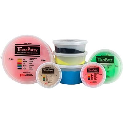 CanDo TheraPutty terapeutická modelovací hmota 85 g žlutá (velmi lehká) CanDo TheraPutty terapeutická modelovací hmota 85 g žlutá (velmi lehká)