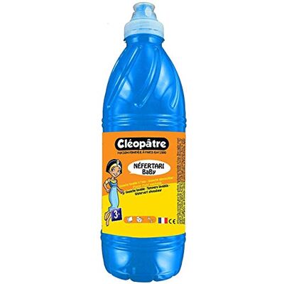 Cléopâtre Gouache Néfertari Baby barva, azurová, 500 ml Cléopâtre Gouache Néfertari Baby barva, azurová, 500 ml