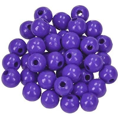 efco 1400641 8 mm 80 kusů dřevěných korálků, šeříkové efco 1400641 8 mm 80 kusů dřevěných korálků, šeříkové